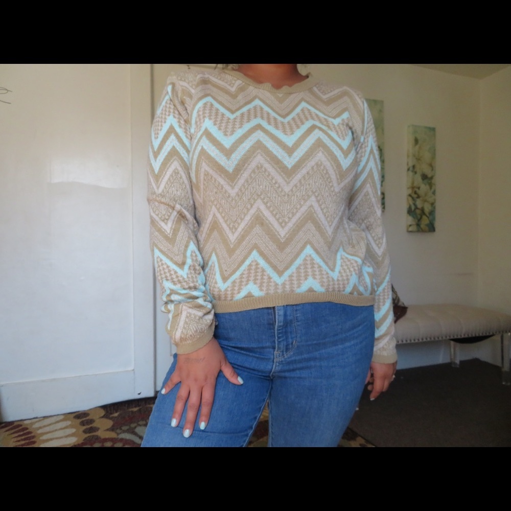 Abstract sweater